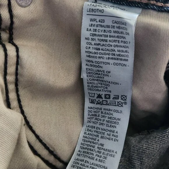 Levi Strauss Signature Carpenter Pants, Men's 30 x 30, NWT, Boot Cut Hammer Loop - Picture 15 of 15